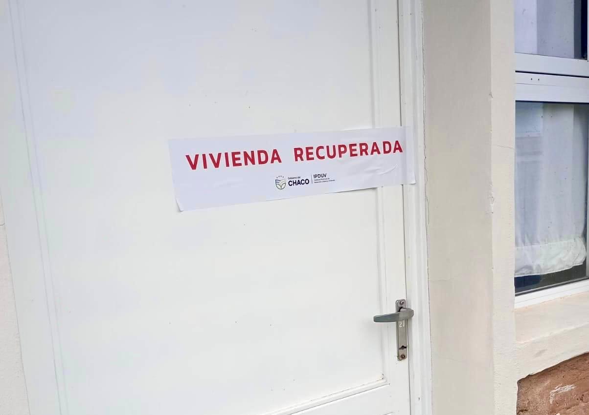 El IPDUV avanza en la recuperación de viviendas desocupadas en Resistencia y el interior 