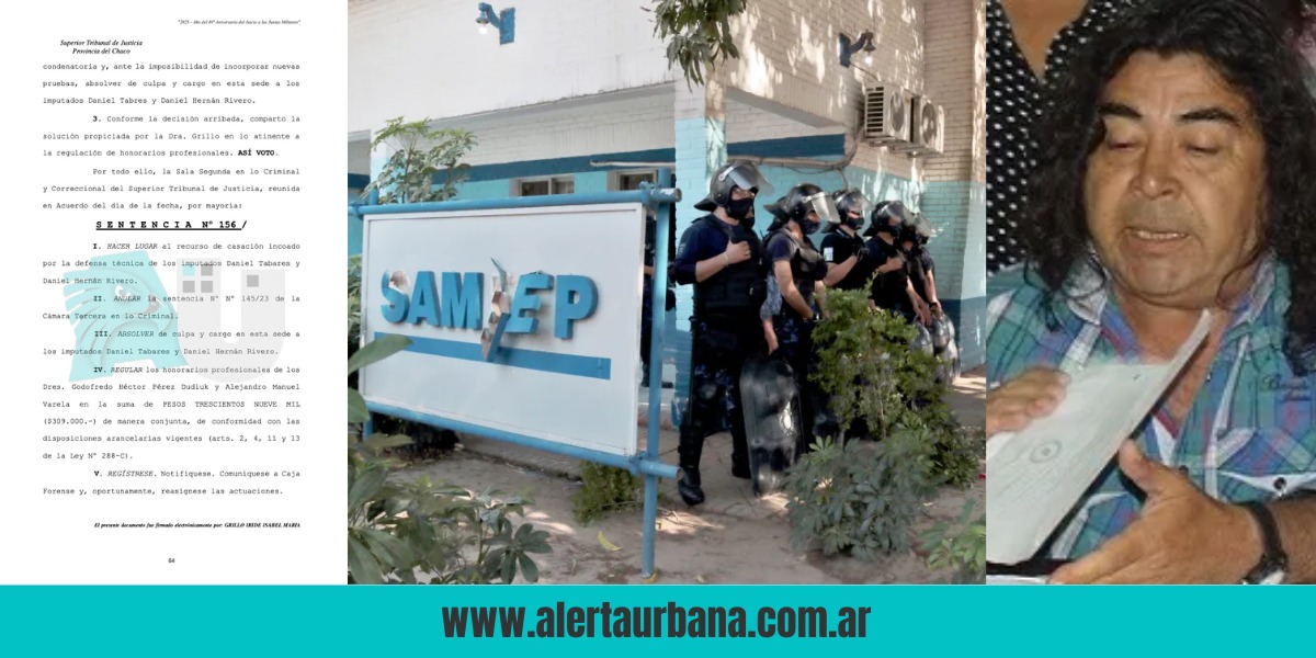 La Justicia dijo son inocentes sindicalistas de Sameep por los destrozos de 2021