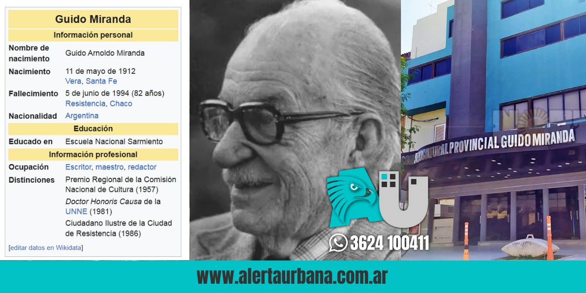 A 31 años del fallecimiento de Guido Miranda, la voz lúcida del Chaco que perdura en la memoria