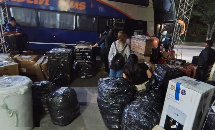 Formosa: Volvían  en un tour de compras y debieron dejar $8 millones de mercadería