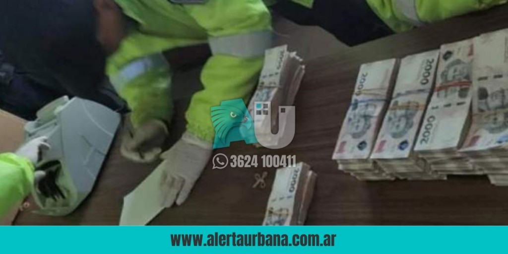 Corrientes: Raro, viajaban con casi $64 millones en el baúl del auto  