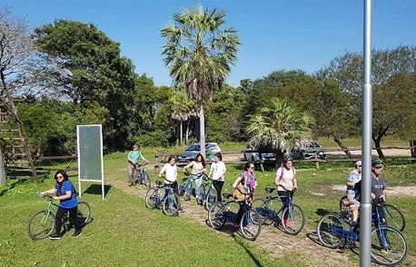 En una recorrida recreativa invitan a conocer los 18 hoyos del Glof Club