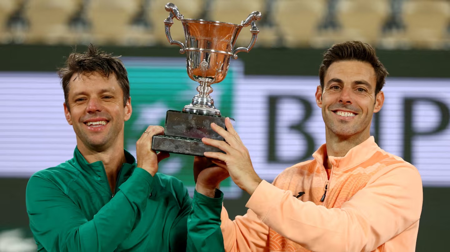  Histórico triunfo de un argentino en el dobles de Roland Garros
