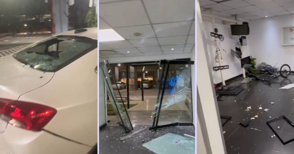 Manifestantes kirchneristas irrumpieron en el edificio de TN y Canal 13 tras el fallo contra Cristina  