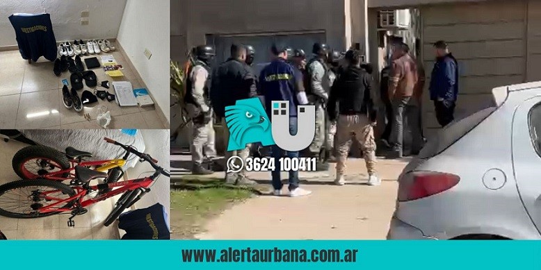 En Sáenz Peña hallan elementos que coinciden con los usados en un asalto en Villa Ángela