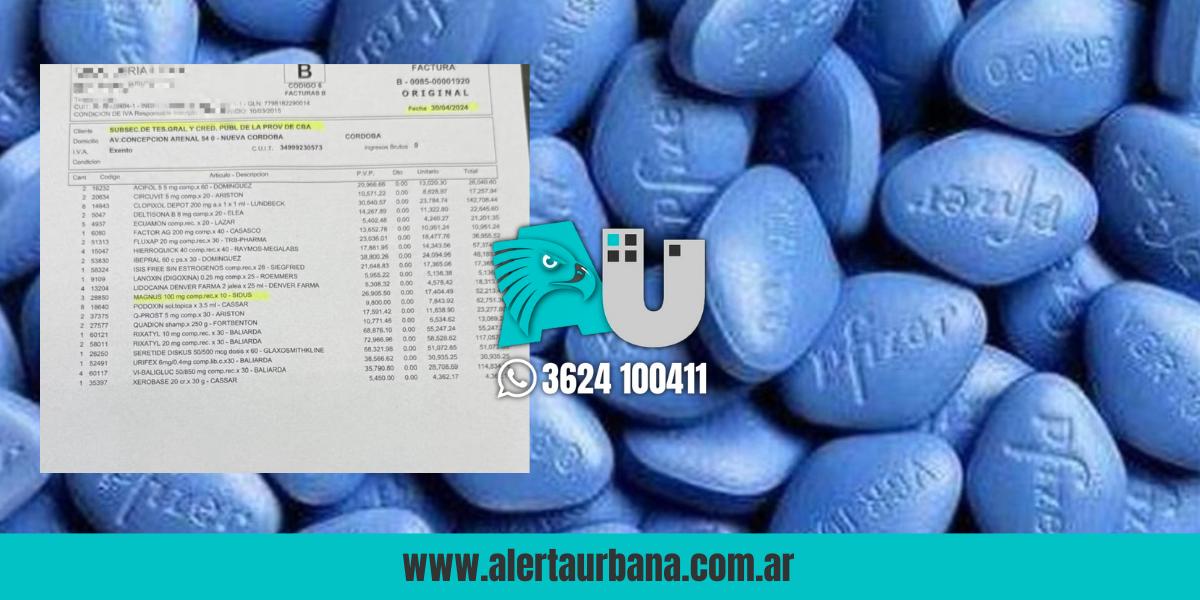 Córdoba: polémica por compra de viagra, champú y anticonceptivos para presos