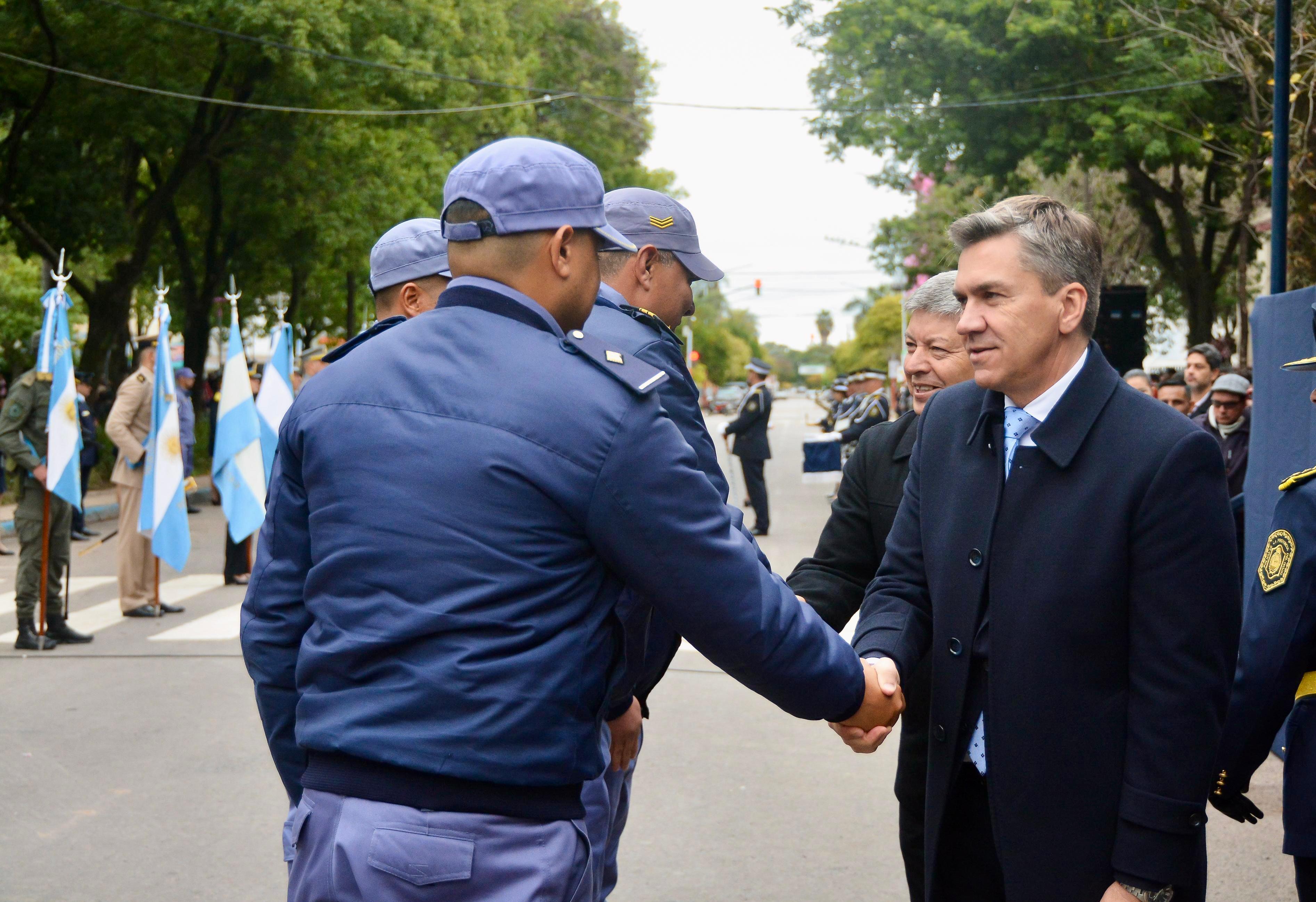 Zdero celebró los 72 años de la Policía del Chaco con anuncios y un fuerte respaldo a la institución 