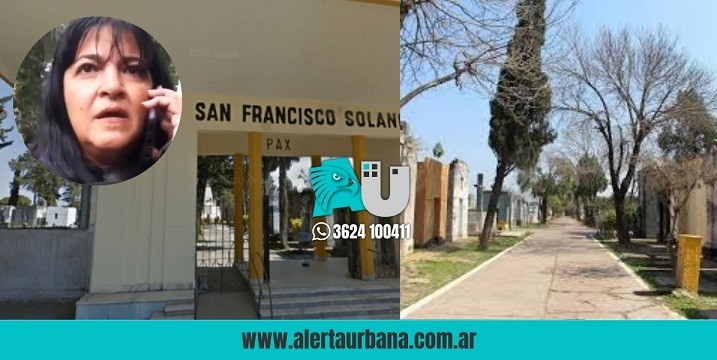 La directora del cementerio de Resistencia confirma que el espacio está colapsado