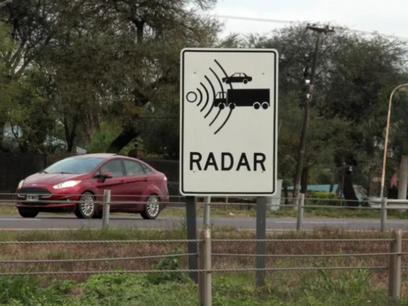 Ya funcionan los nuevos radares de velocidad en 19 puntos clave del Chaco 