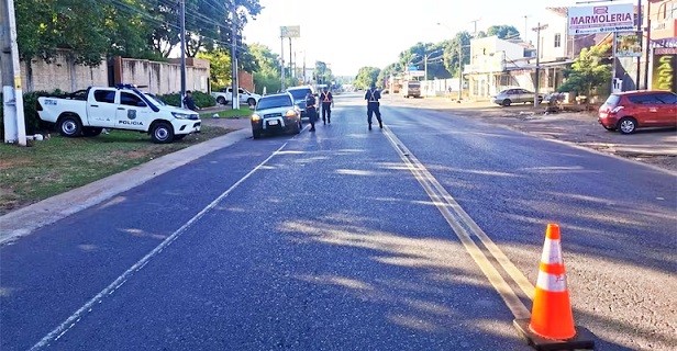 Paraguay: un policía murió atropellado por un camión en un control policial