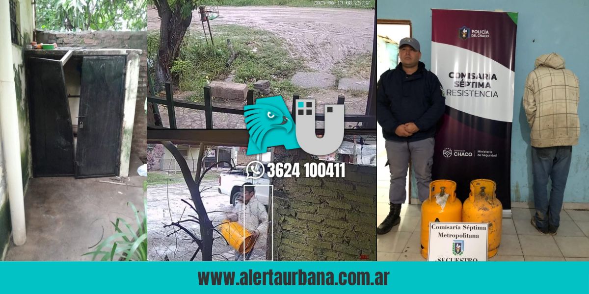 Le robó dos garrafas a una señora de 75 años en Villa Libertad y terminó preso