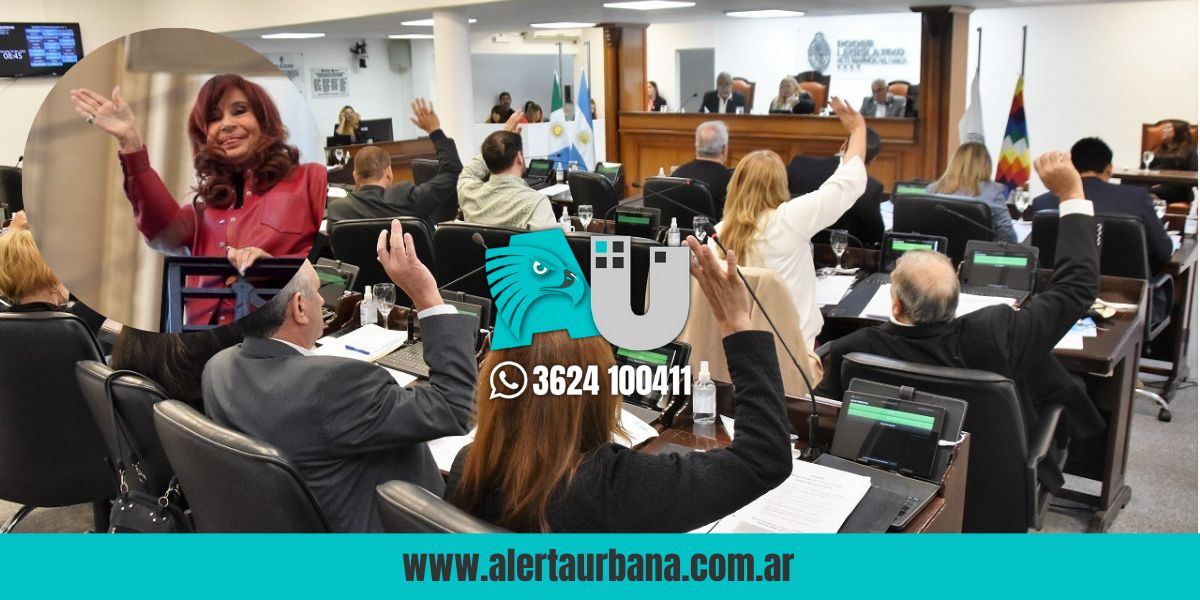 Diputados chaqueños proponen que fondos embargados a Cristina se usen para arreglar rutas