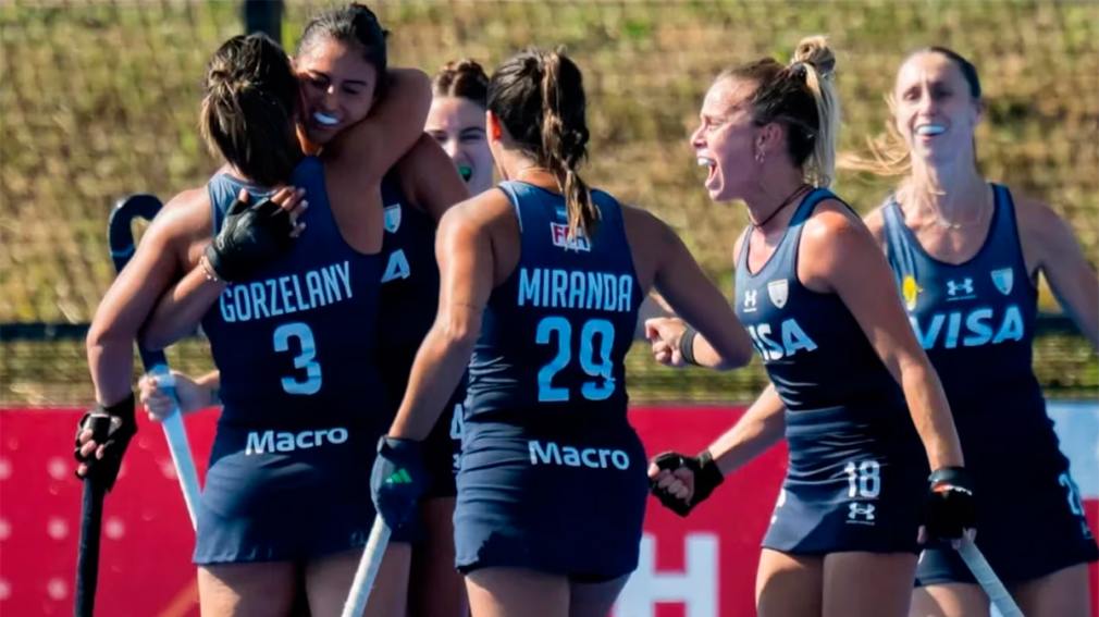 Victoria de Las Leonas ante China para asegurarse la clasificación al mundial