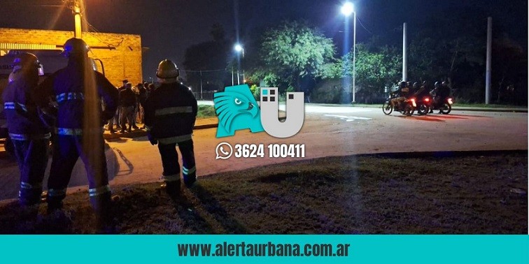 Sáenz Peña: Treinta personas intentaron incendiar dos viviendas en venganza por un herido de bala