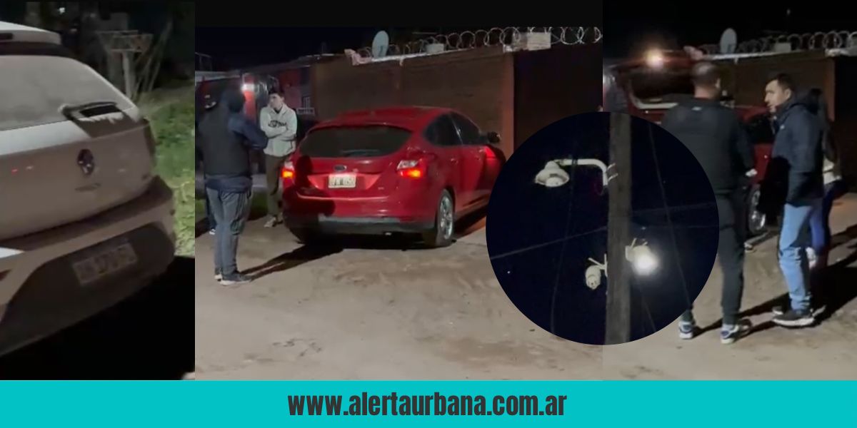 Allanamiento en Fontana: buscan a un prófugo y secuestran un vehículo