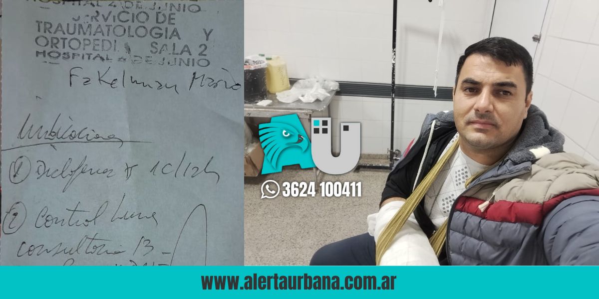 Tuvo un accidente, necesita una prótesis que cuesta $1 millón y pide ayuda para comprarla