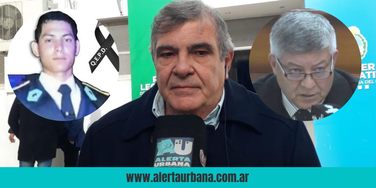 Muerte del oficial Duarte: “No hay responsabilidad política”, aseguró Peche