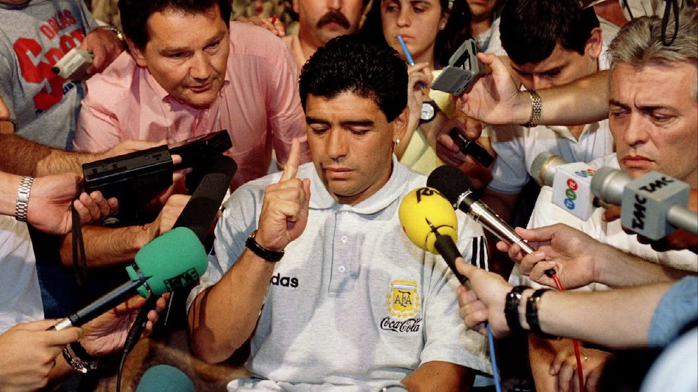 “Me cortaron las piernas:” a 31 años de la expulsión de Diego Maradona del Mundial 