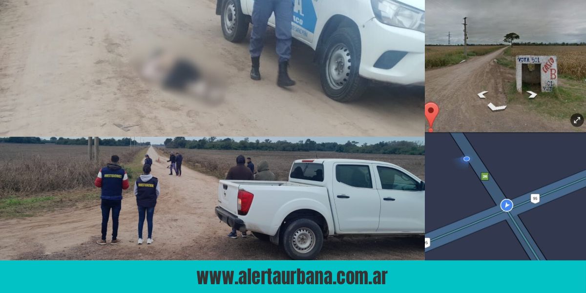 Sáenz Peña: una mujer fue hallada muerta con un herida en la espalda