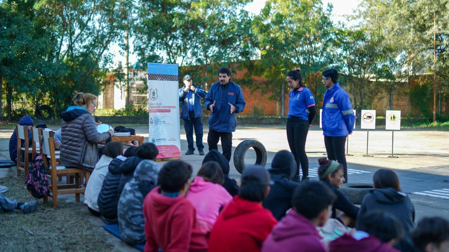 Municipalidad de Barranqueras: continúan las charlas de educación vial a adolescentes