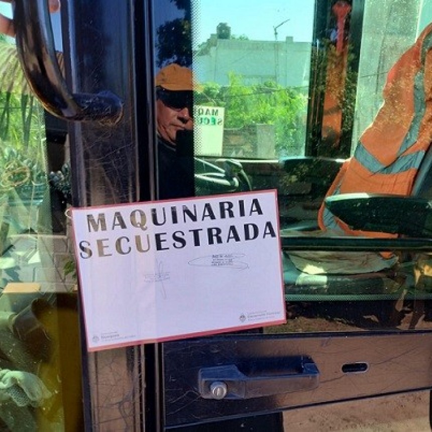 Una intervención de Bosques frenó otro desmonte ilegal en Los Frentones 