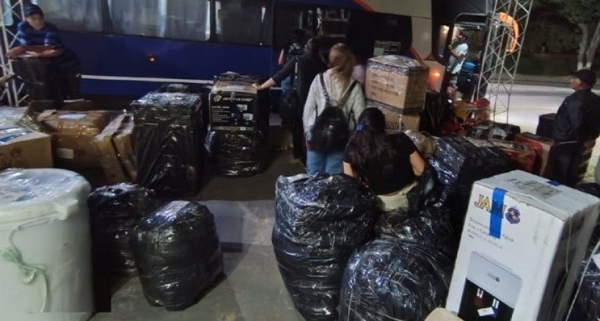 Formosa: Volvían  en un tour de compras y debieron dejar $8 millones de mercadería