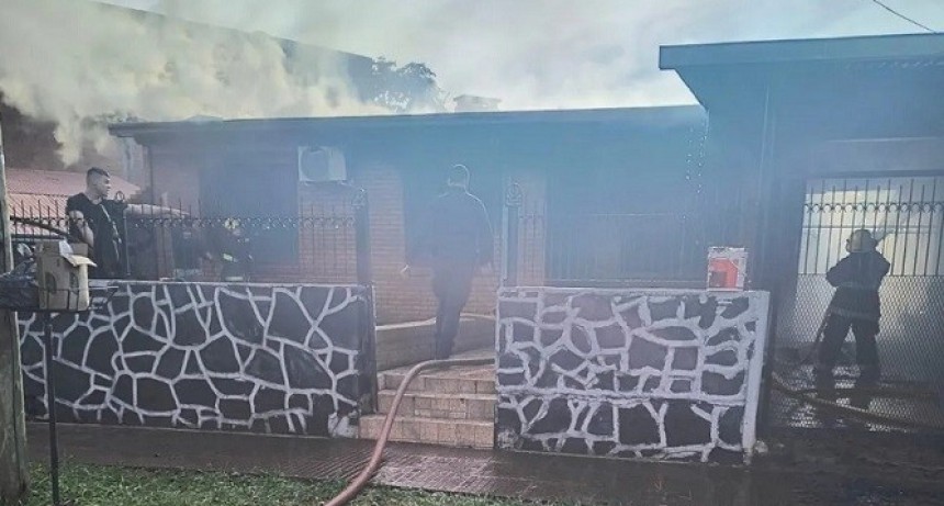 Misiones: Por el incendio de su vivienda, falleció una mujer 