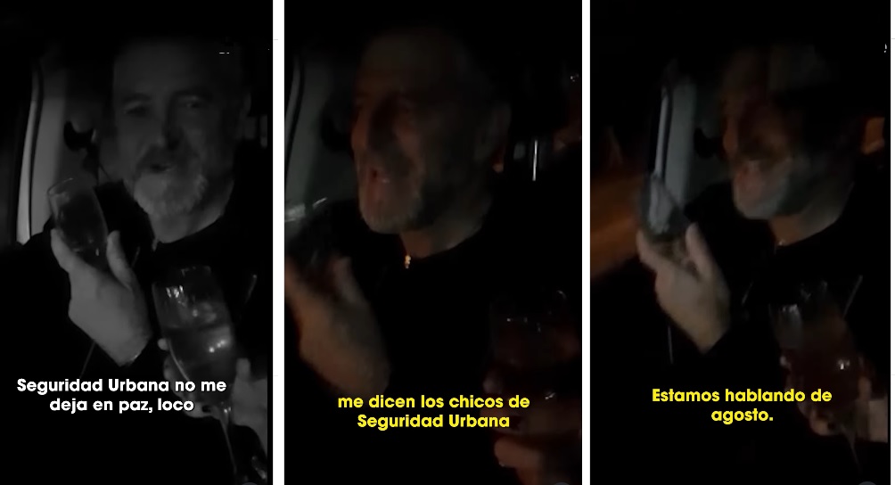Escándalo en Córdoba: se viralizó el video de un funcionario tomando alcohol mientras manejaba