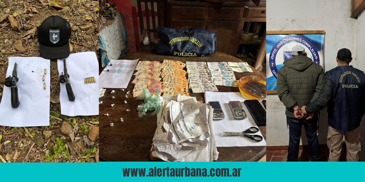 San Martín: desarticulan punto de venta de drogas y un detenido