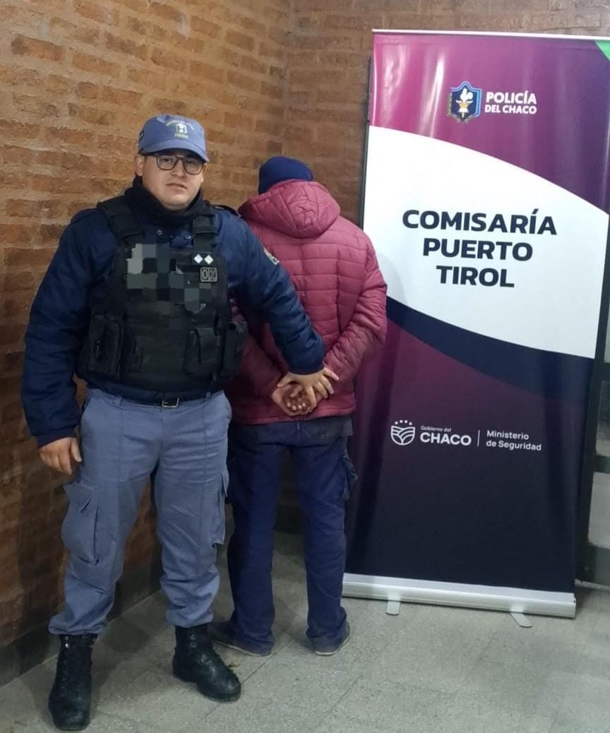 Puerto Tirol: Detienen a un joven por amenazar con un cuchillo a su ex pareja