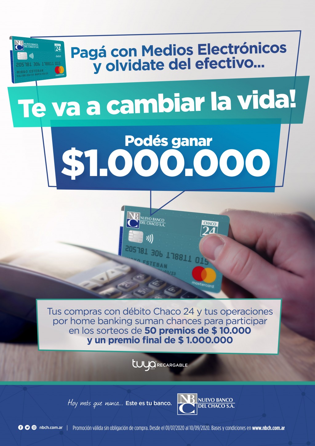 Est habilitado Adelanto Chaco 24 y suma chances para el sorteo de