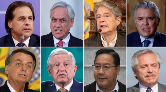 Ranking de la imagen de los presidentes América Latina tras la pandemia