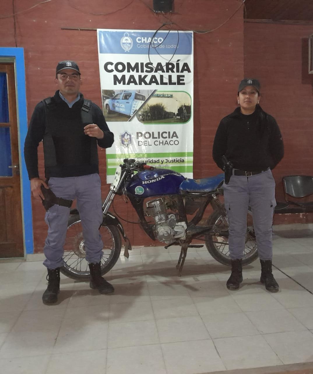  Secuestran una motocicleta en la localidad de Makallé