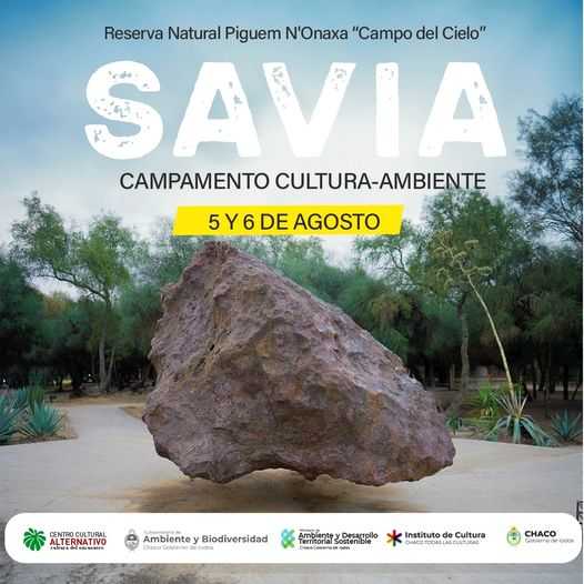 Campo del Cielo recibe al campamento formativo de cultura y ambiente Savia