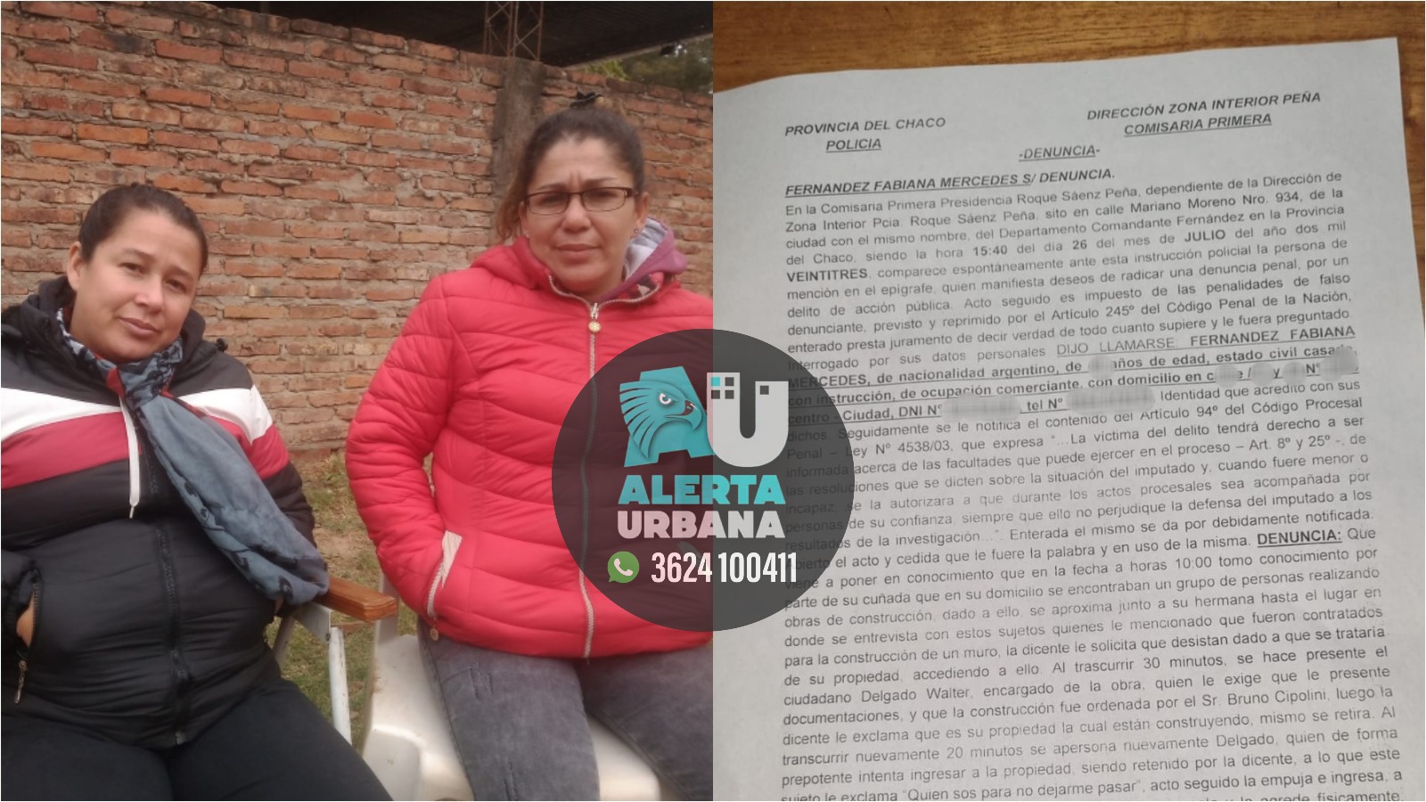 Sáenz Peña: Denuncian Que usuraparon su casa y la vendieron de forma Fraudulenta 
