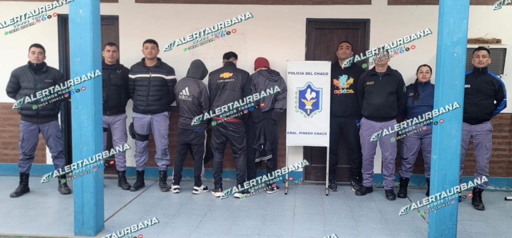 Charata: tres presos se fugaron de la Comisaría 2° pero fueron recapturados a las pocas horas