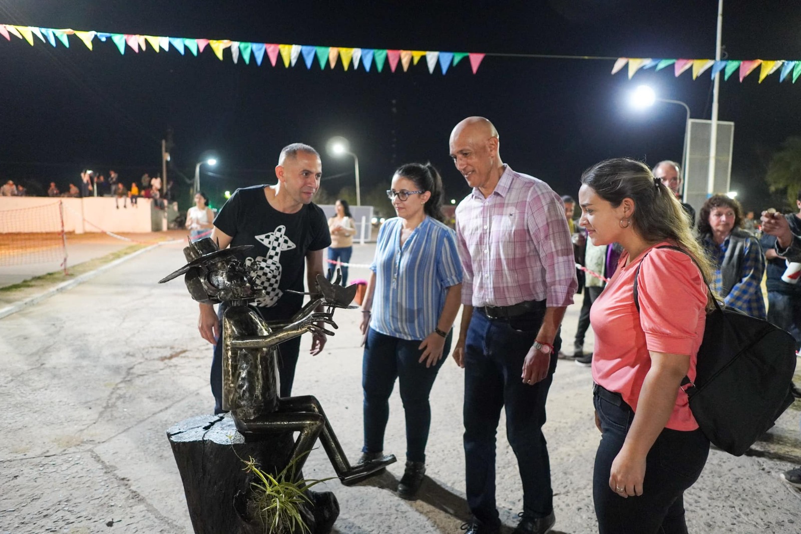 Plaza: culminó el VI Encuentro de Escultores “Mitos y Leyendas” en Presidencia de la Plaza