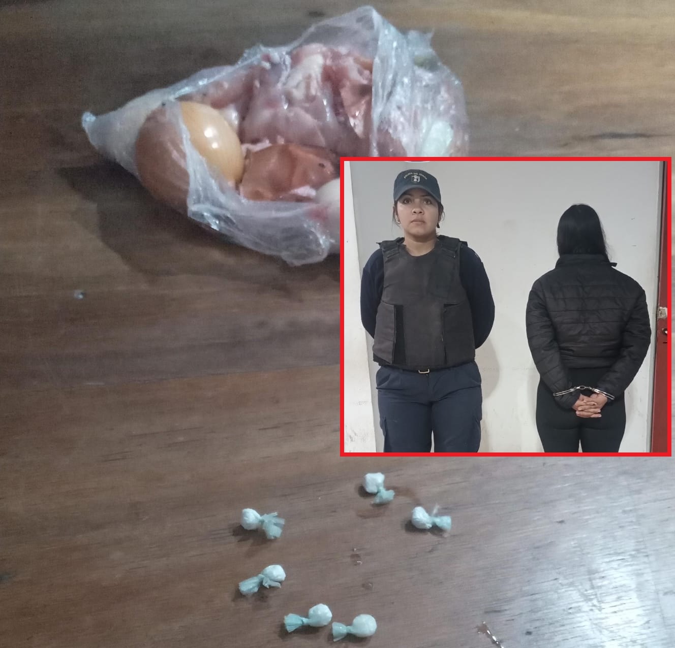 Quiso pasarle cocaína a su novio preso en la Segunda de Barranqueras: terminó detenida 