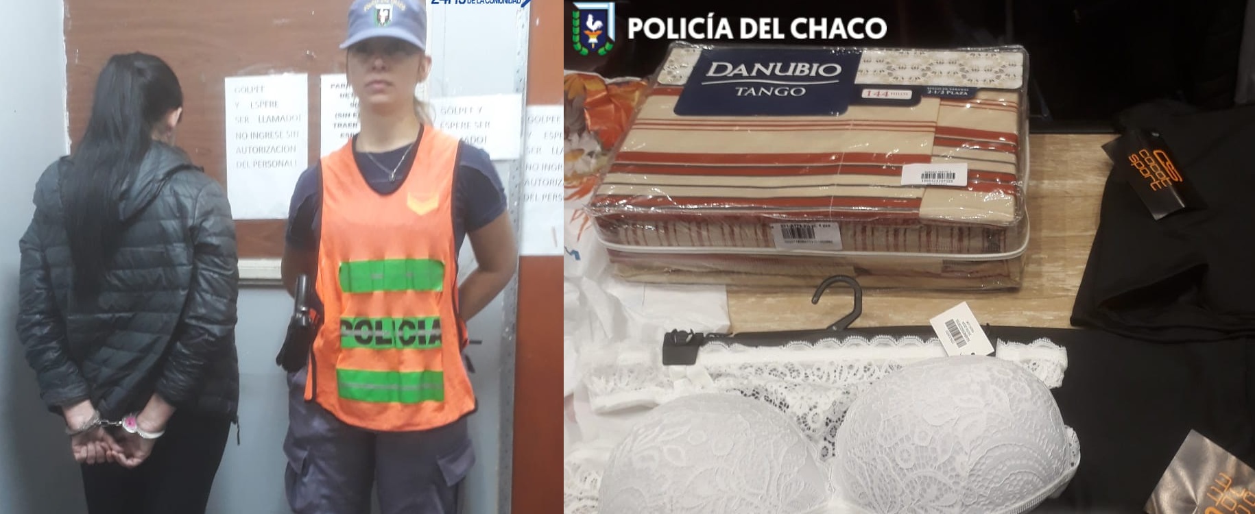 Demoran a una porteña mechera que robó de todo en una tienda de la peatonal