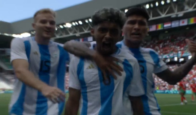 Milagroso empate del Sub23 en el debut del fútbol en los Juegos Olímpicos