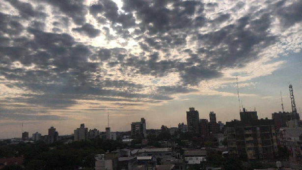 Para hoy, se  prevé una máxima de 27ºC para Resistencia y Villa Ángela