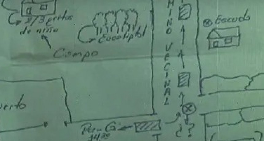 Caso Loan: Walter Maciel presentó el diagrama que revela cómo fue la búsqueda de Loan