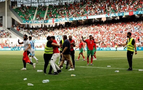 La FIFA abrió una investigación por los incidentes en Argentina-Marruecos de la Sub 23