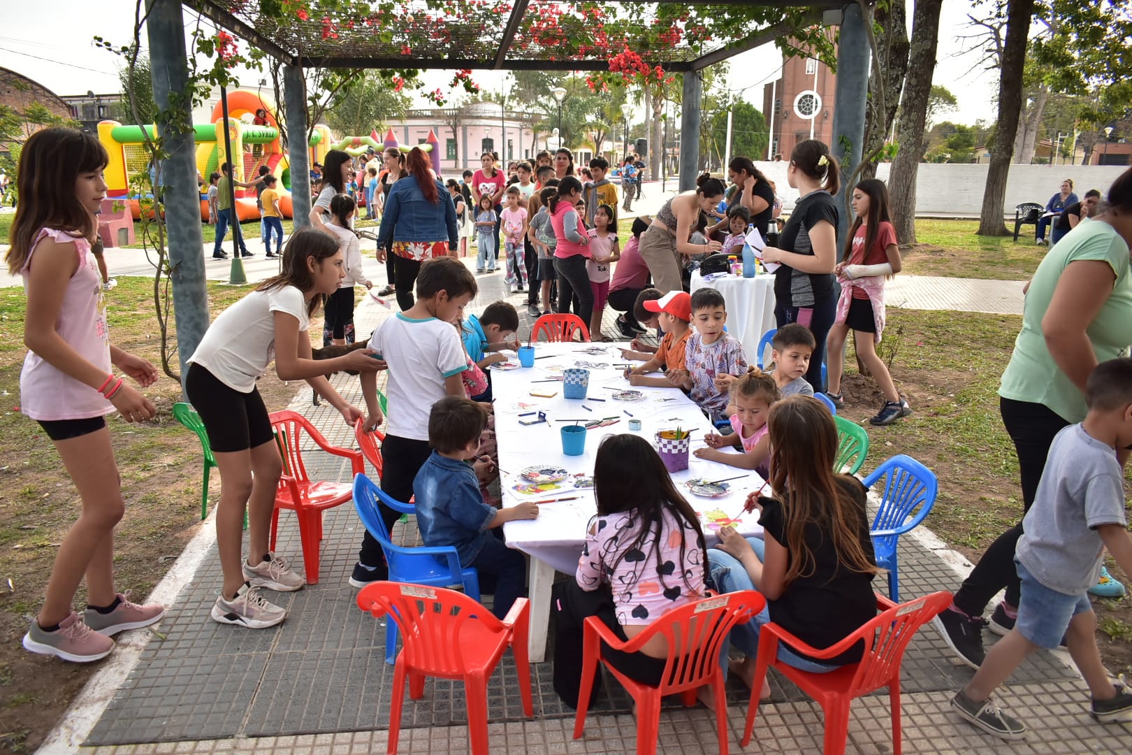 El municipio de Makallé cerró las vacaciones de invierno con actividades para los más pequeños
