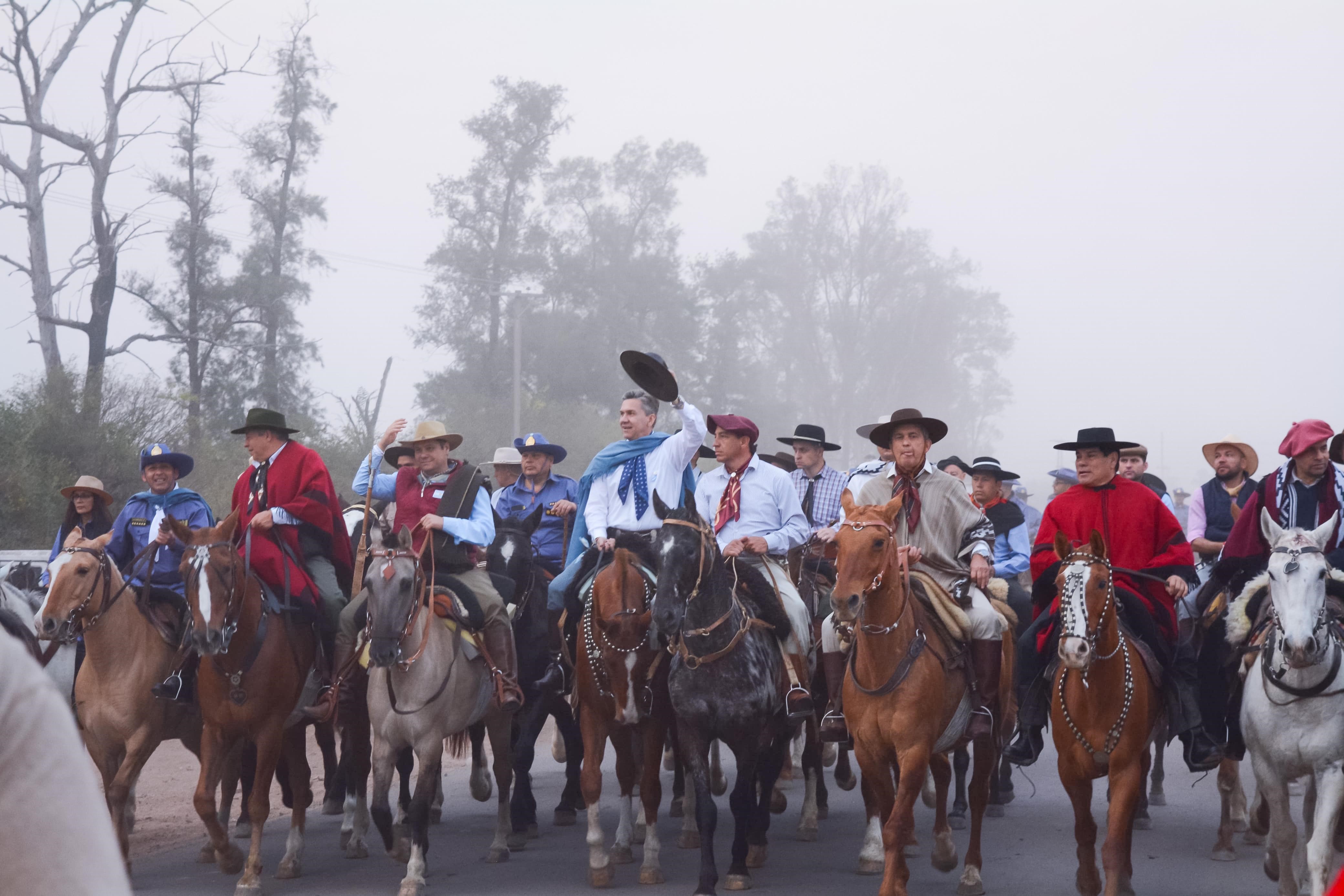  El fervor y el sentir popular se siente en la Cabalgata de la Fe