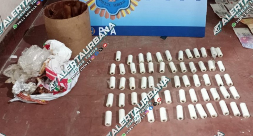 La Policía Federal Argentina detuvo a una mujer que transportaba cocaína oculta en dulce de leche