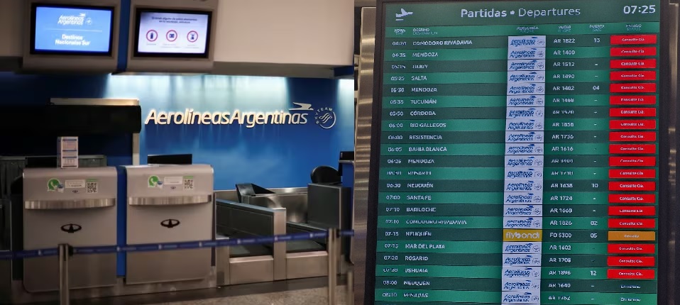 Caos en aeropuertos de todo el país por demoras y cancelaciones 