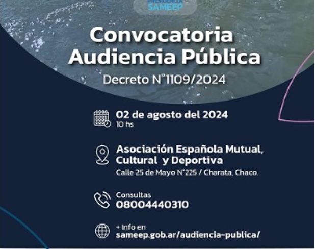 AUMENTO DEL AGUA: PARA SAMEEP LA TARIFA VIGENTE ESTÁ DESACTUALIZADA