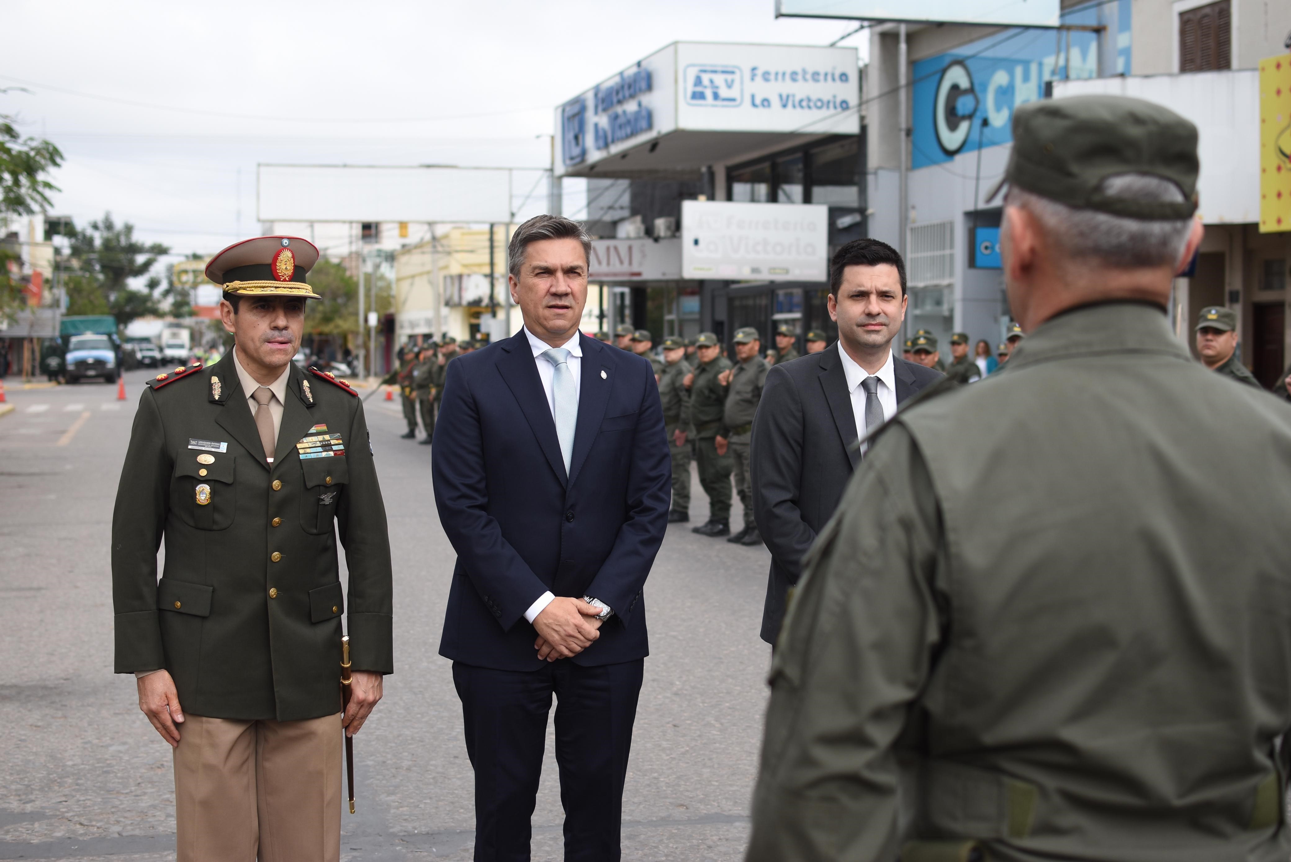 Zdero en el aniversario de Gendarmería: “Tienen el honor de defender el territorio”