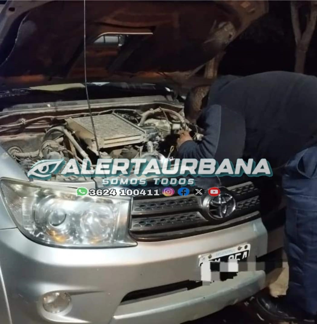 Policía chaqueño detenido en Formosa por circular con una camioneta robada en Buenos Aires